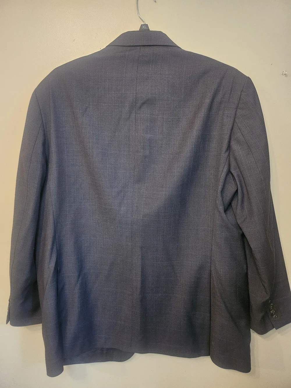 Ralph Lauren Men's Dark Navy Windowpane Sport Coat